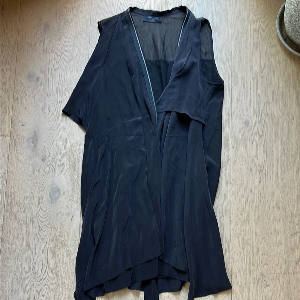 All Saints Jayda Silk Dress - Picture 5 of 8